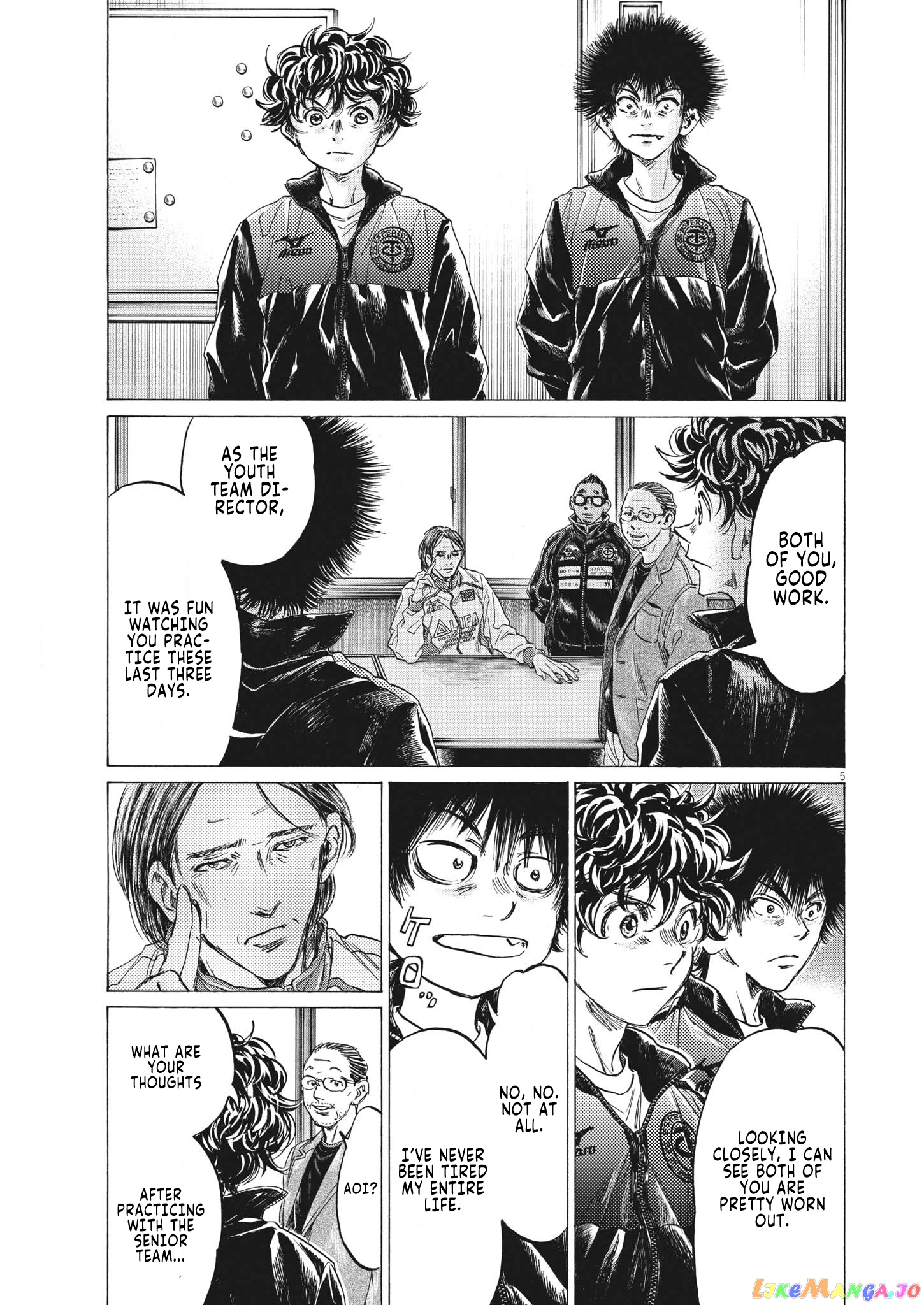 Ao Ashi, Chapter 308 image 06